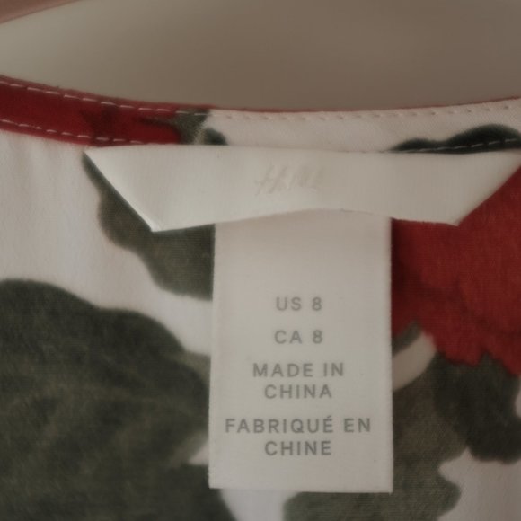 H&M Floral Cold Shoulder Maxi Dress - Picture 3 of 4